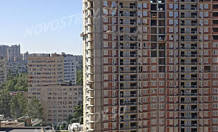 ЖК «Байрон», Ход строительства, Июль 2022, фото 1