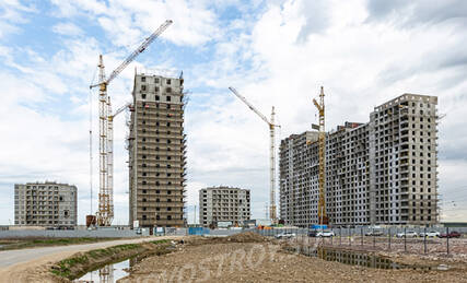 ЖК «Город Первых», Ход строительства, Июнь 2023, фото 1