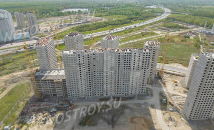 ЖК «Ручьи», Ход строительства, Июнь 2023, фото 4