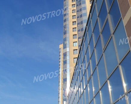 Фасад жилого комплекса «Шуваловские высоты» (21.02.2013), Март 2013