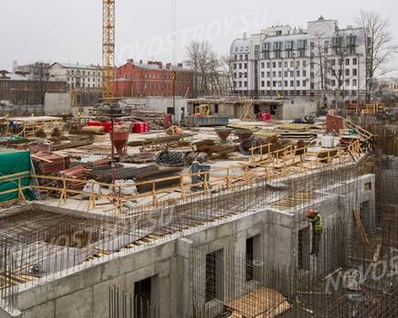 ЖК «Ostrov»: ход строительства, Апрель 2016
