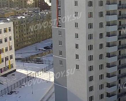 ЖК «в посёлке Ленсоветовский»: ход строительства, Февраль 2021