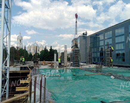 Апарт-отель «на проспекте Добролюбова»: ход строительства, Июль 2022