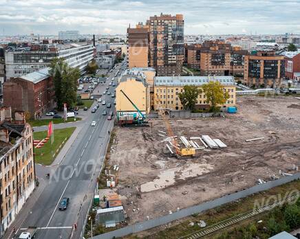 ЖК «GloraX City Балтийская»: ход строительства, Октябрь 2022