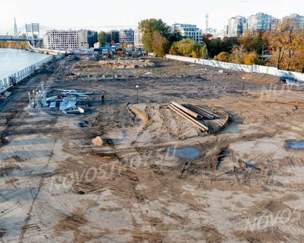 Апарт-комплекс «17/33 Петровский остров»: ход строительства , Ноябрь 2023